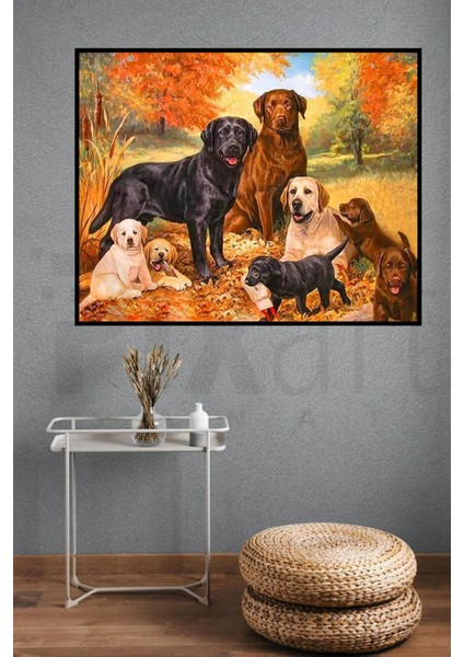 Köpek 30 x 40 cm Elmas Mozaik Tablo fiyatları