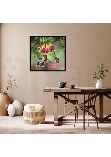 Arıkuşu 30X30 cm Elmas Mozaik Tablo fiyatları