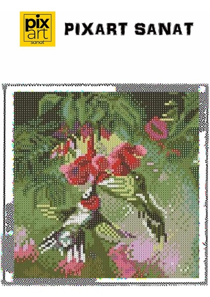 Arıkuşu 30X30 cm Elmas Mozaik Tablo fırsatları