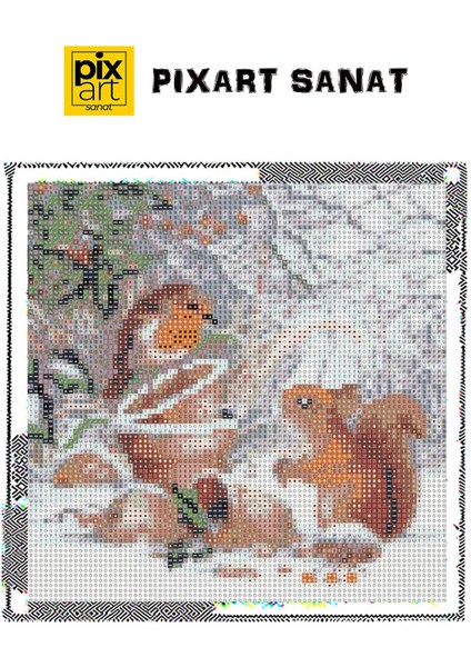 Sincap 30 x 30 cm Elmas Mozaik Tablo fırsatları