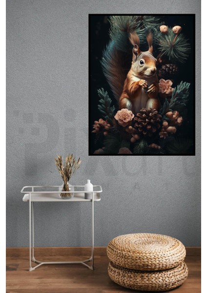 Şimşek Kurdu Sincap 30 x 40 cm Elmas Mozaik Tablo fiyatları