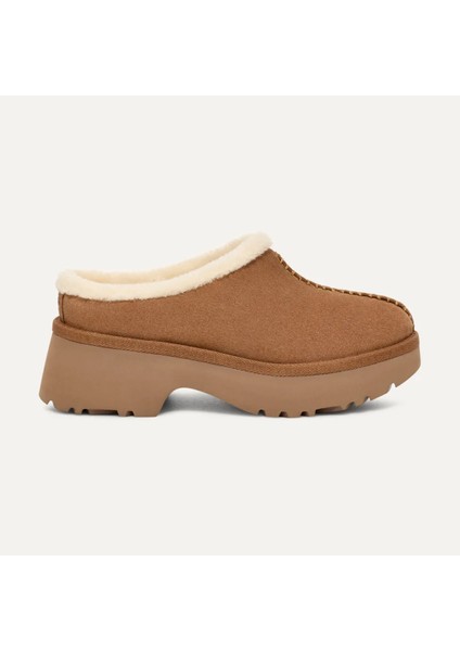 Kadın Terlik 1162510 Ugg W New Heıghts Cozy Clog Chestnut (Taba)