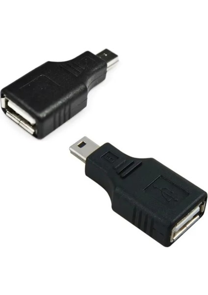 USB Dişi 5 Pin Mini USB Erkek Çevirici, Otg Araç Aux Çevirici Otg Adaptör