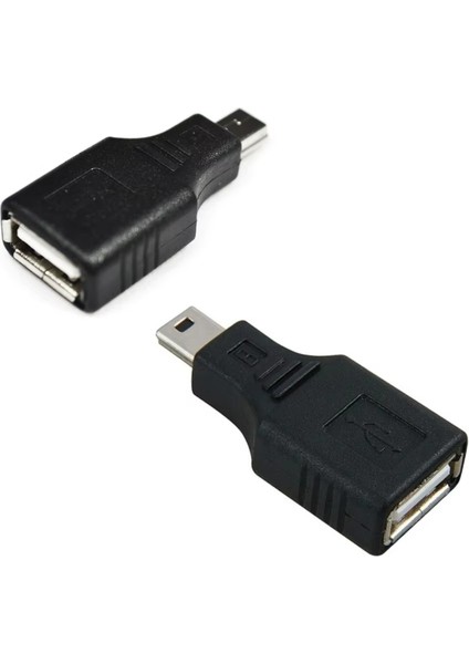 USB Dişi 5 Pin Mini USB Erkek Çevirici, Otg Araç Aux Çevirici Otg Adaptör