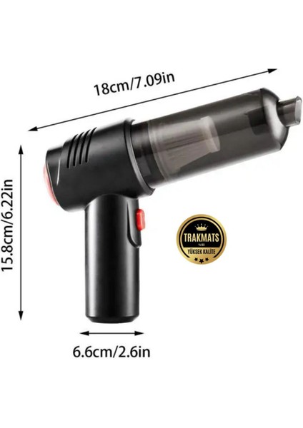 2007-2013 Uyumlu Kablosuz El Süpürgesi, Güçlü Emiş ve Üfleme, 2 Yıl Garanti fiyatları