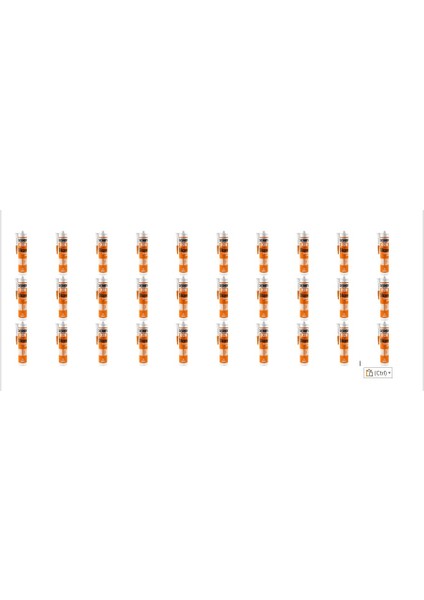 Şeffaf Silikon 280 Gr -30 Adet