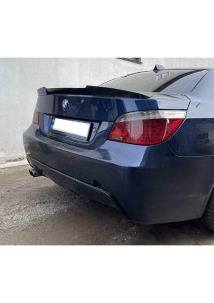 Bmw 5.seri E60 Plastik Parlak Siyah Boyalı M4 Spoiler