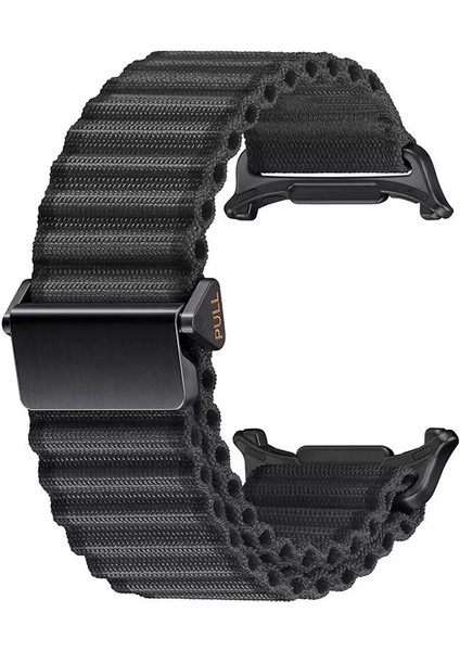 ​​samsung Galaxy Watch Ultra 47MM Naylon Kumaş Hasır Örgülü Kordon KRD-120