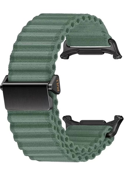 ​​samsung Galaxy Watch Ultra 47MM Naylon Kumaş Hasır Örgülü Kordon KRD-120 modelleri