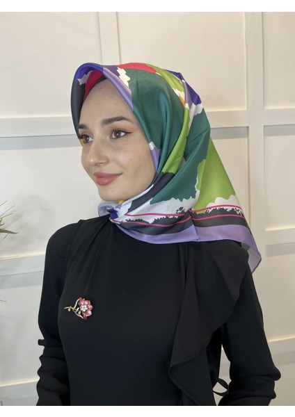 Kristal Eşarp, Desenli Kristal Rayon Eşarp 01065 fiyatları