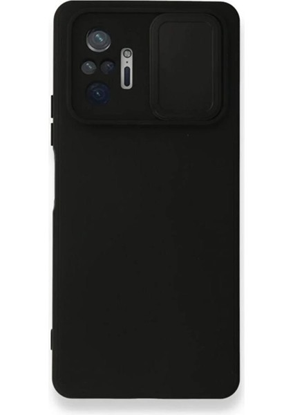 Xiaomi Redmi Note 10 Pro Kılıf Kamera Sürgülü Korumalı Silikon