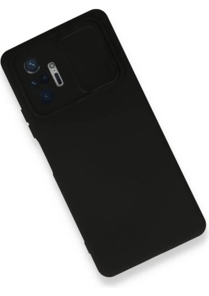 Xiaomi Redmi Note 10 Pro Kılıf Kamera Sürgülü Korumalı Silikon