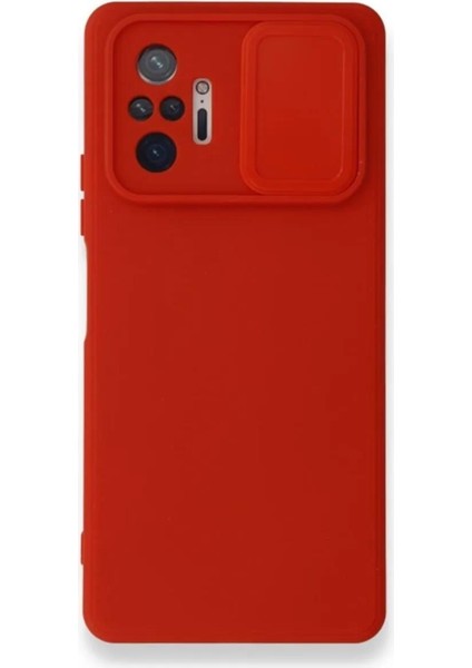 Xiaomi Redmi Note 10 Pro Kılıf Kamera Sürgülü Korumalı Silikon
