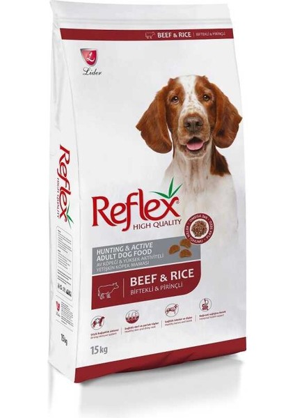 High Energy Biftekli Yetişkin Köpek Maması 15+1 kg