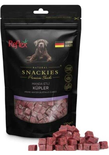 Snackies Manda Etli Küpler Köpek Ödülü 170 gr