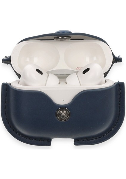 Airpods Pro 2 (2.nesil) Çanta Deri Kılıf