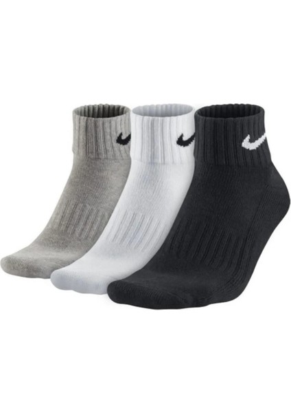 Cushion Unisex Çok Renkli Antrenman Çorap SX4926-901