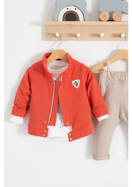 We Are Ceketli 3'lü % 100 Pamuk Erkek Bebek Takımı fiyatları
