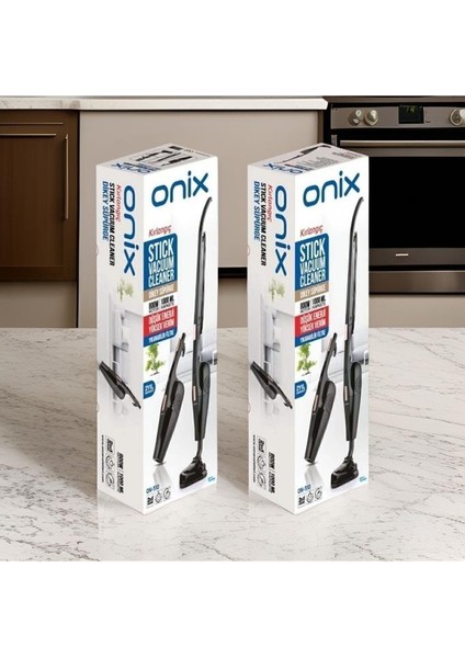 Onix Dikey Süpürge ON-510 Kablolu Toz Hazneli Siyah Dik Süpürge