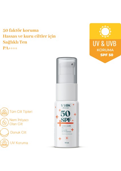 Yeni Nesil Yüksek Koruma ve Nemlendirici Güneş Kremi 50 ml modelleri