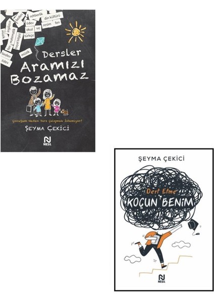 Dersler Aramızı Bozamaz - Dert Etme Koçun Benim - 2 Kitap - Şeyma Çekici