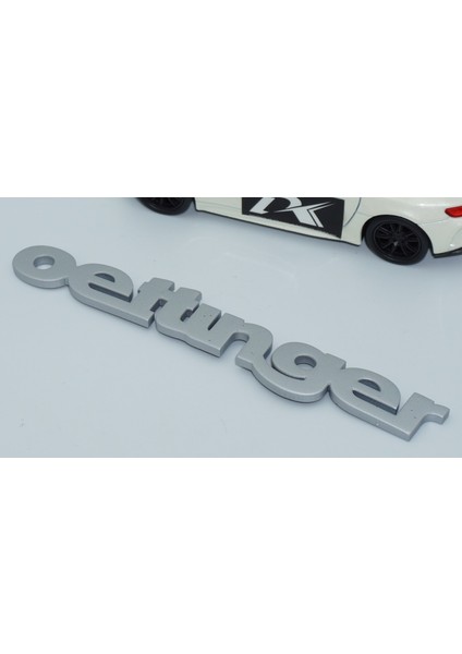 Oettinger Bagaj Gri Abs 3m 3D Yazı Logo