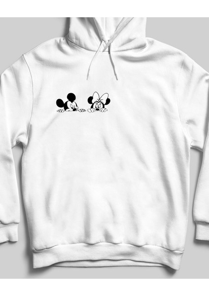 Minnie's Mickey Sweatshirt Beyaz