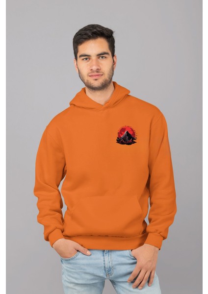 Oversize Premium Sweatshirt Hoodie Karanlığın Ardından Elbet Bir Gün Güneş Doğar