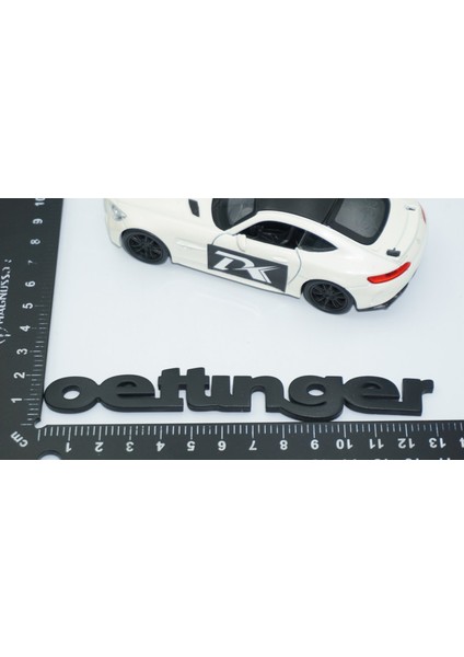 Dk Tuning Oettinger Bagaj Siyah Abs 3m 3D Yazı Logo