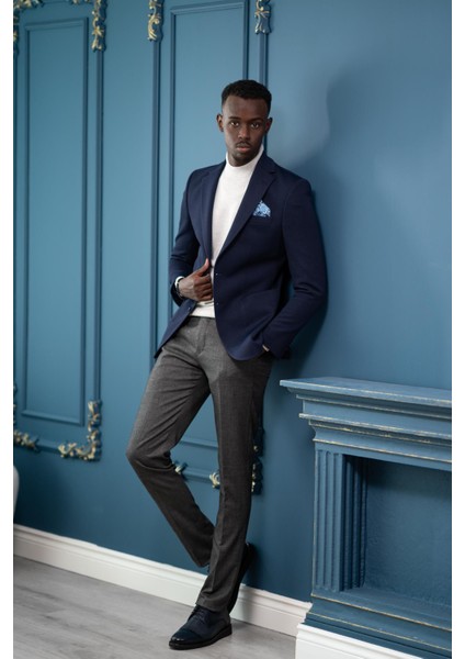 Armürlü Regular Fit Mono Yaka Çift Yırtmaç Torba Cep Tek Ceket fiyatları