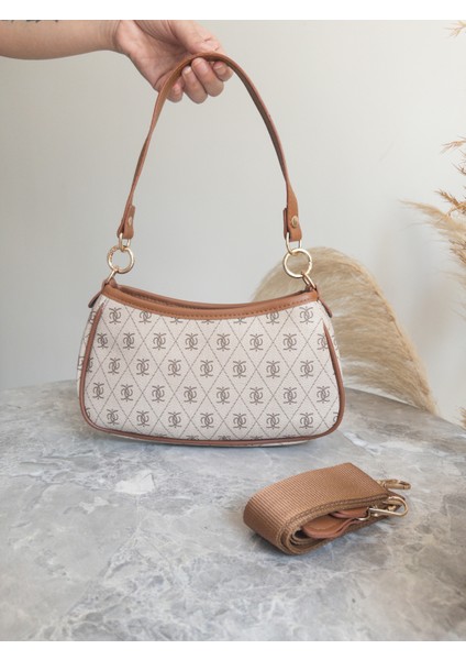 Retro Desenli Şık Omuz Çantası modelleri