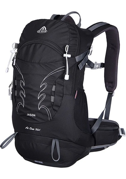 Outdoor Kamp ve Yürüyüş Sırt Çantası (30 Litre Kapasiteli) Siyah DSC1869