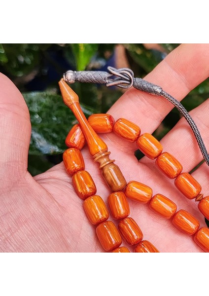 8X12 mm Emine Reşvani Usta Işçilikli Kuka Kombinli Mişmişi Katalin Tesbih fiyatları
