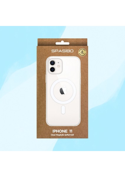 iPhone 11 Clear Magsafe Şeffaf Kılıf | 2 Yıl Sararmama Garantili indirimleri