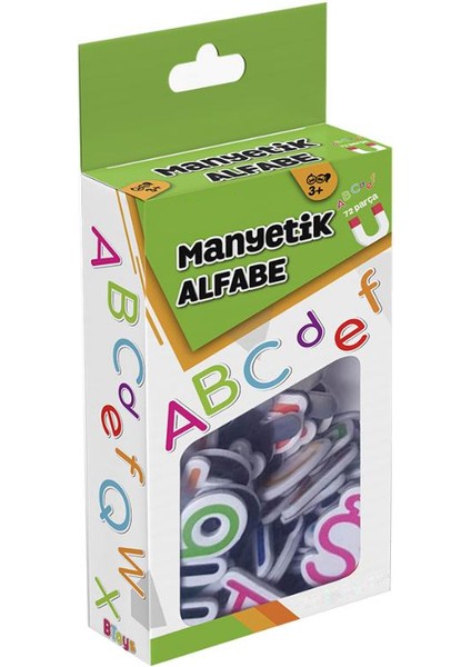 Manyetik Alfabe Magnet Harfler