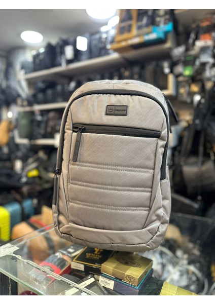 Keten Su Geçirmez Kumaş Okul Sırt Çantası