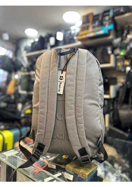 Keten Su Geçirmez Kumaş Okul Sırt Çantası modelleri