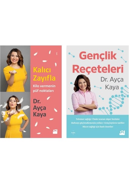 Ayça Kaya Kalıcı Zayıfla - Gençlik Reçeteleri - 2 Kitap