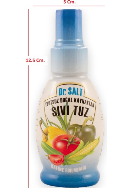 Dr. Salt 84 Mineralli Doğal Kaynak Sıvı Tuz - 150 Ml. Sprey Şişe - Sleeve