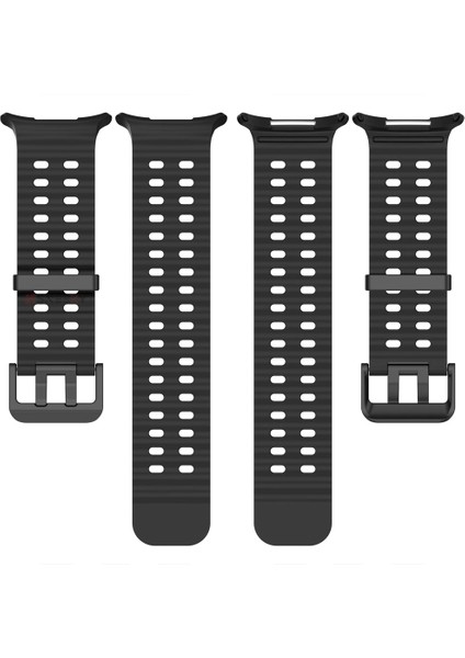 Samsung Galaxy Watch 7 Ultra Ile Uyumlu Airflow Metal Tokalı Yumuşak Soft Silikon Kordon indirimleri