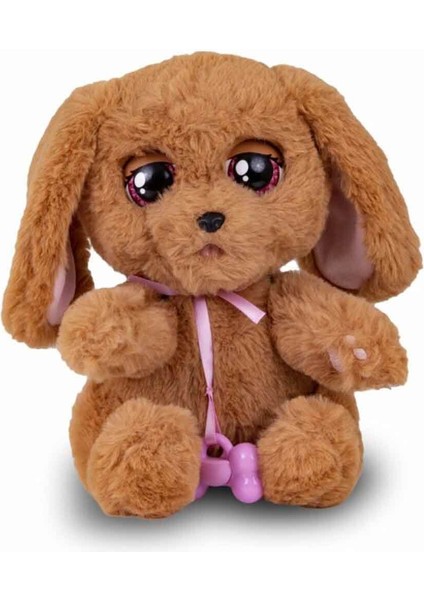 Baby Paws Sesli Yavru Köpek Peluş 20 cm BAW00000 - Cocker Pembe Çanta