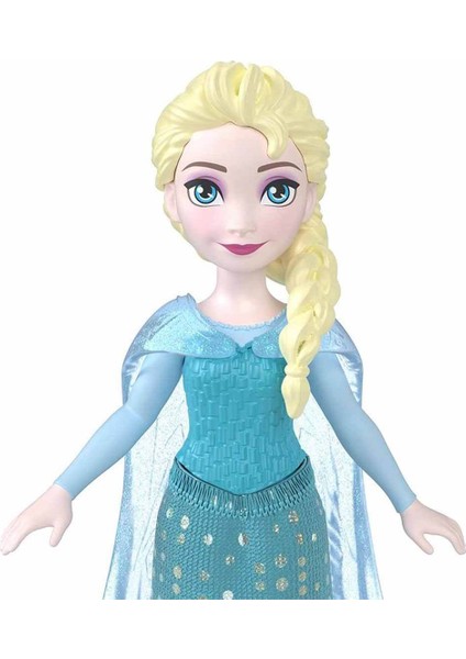 Disney Karlar Ülkesi Elsa ve Anna Mini Bebekler HLW97 - Elsa Mavi Elbiseli