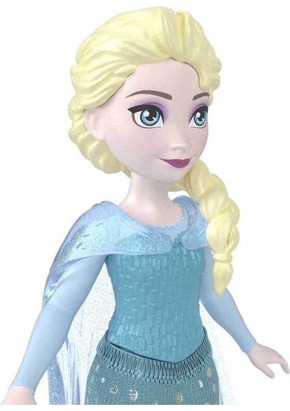 Disney Karlar Ülkesi Elsa ve Anna Mini Bebekler HLW97 - Elsa Mavi Elbiseli