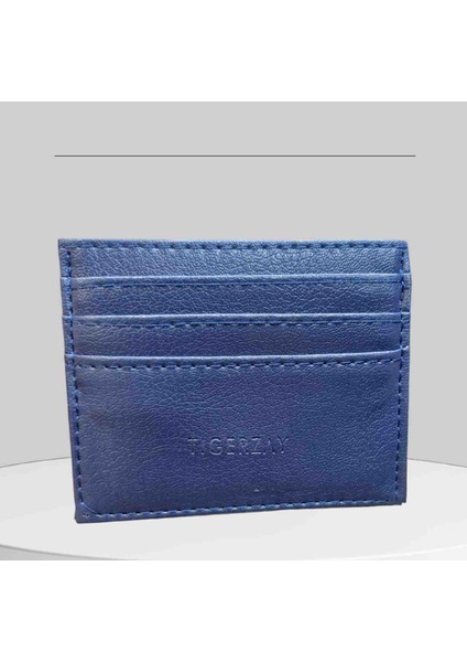 Deri Görünümlü Suni Deri Çok Bölmeli Slim Unisex Kartlık