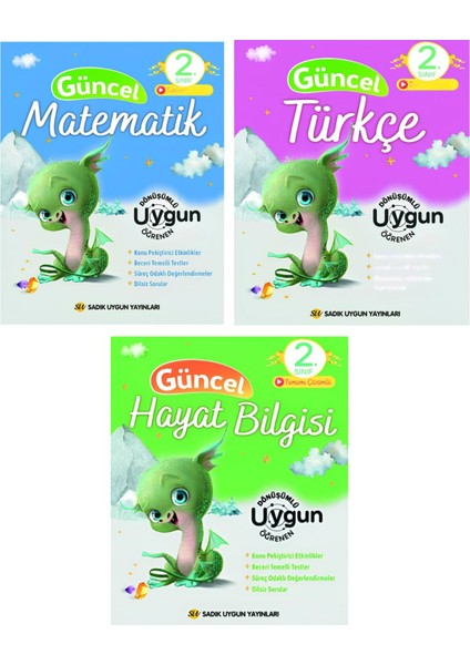 2. Sınıf Güncel Tüm Dersler Seti Matematik Türkçe Hayat Bilgisi