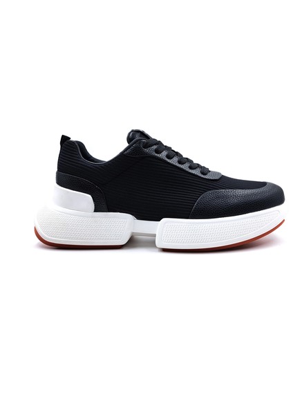 Guja M20276 Özel Tasarım Erkek Konfor Siyah Sneaker Ayakkabı