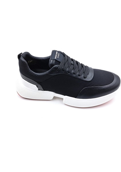Guja M20276 Özel Tasarım Erkek Konfor Siyah Sneaker Ayakkabı