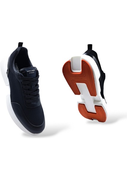 Guja M20276 Özel Tasarım Erkek Konfor Siyah Sneaker Ayakkabı