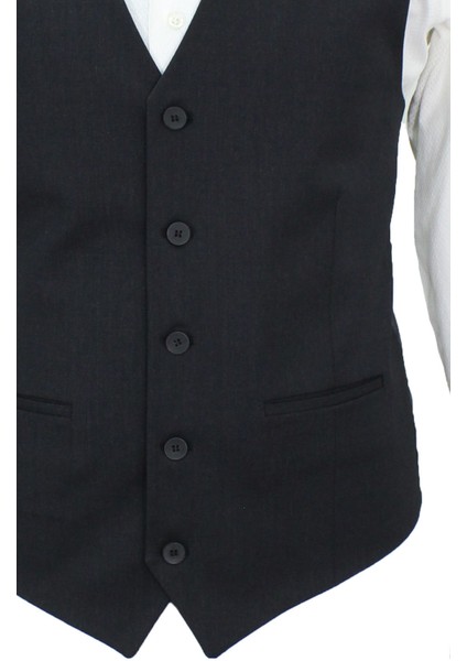 Erkek Yelek V Yaka Antrasit 50624 fırsatları