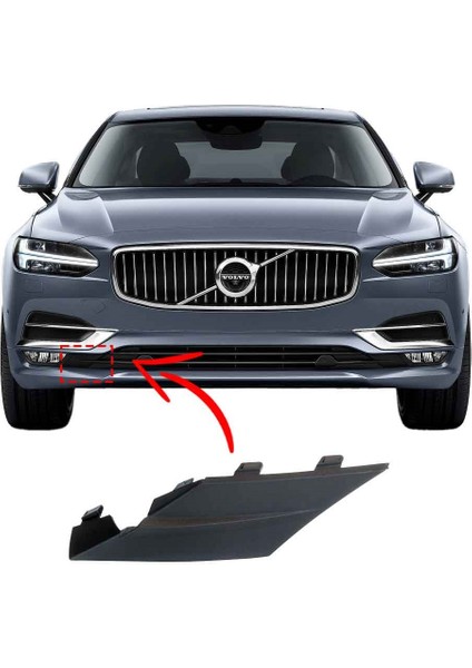 Volvo S90 Ön Tampon Sis Kapağı Yan Parçası Sağ 2017 2020 fiyatları
